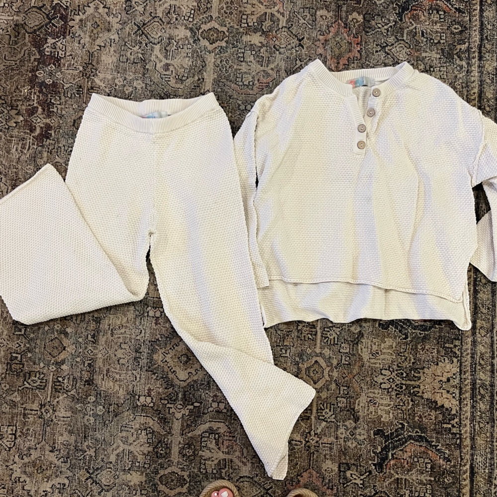 FP Haley Sweater Set - cream